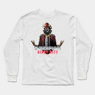 Cyberpunk Night City Cyborg Long Sleeve T-Shirt